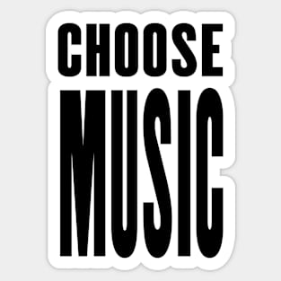 Choose Music Sticker